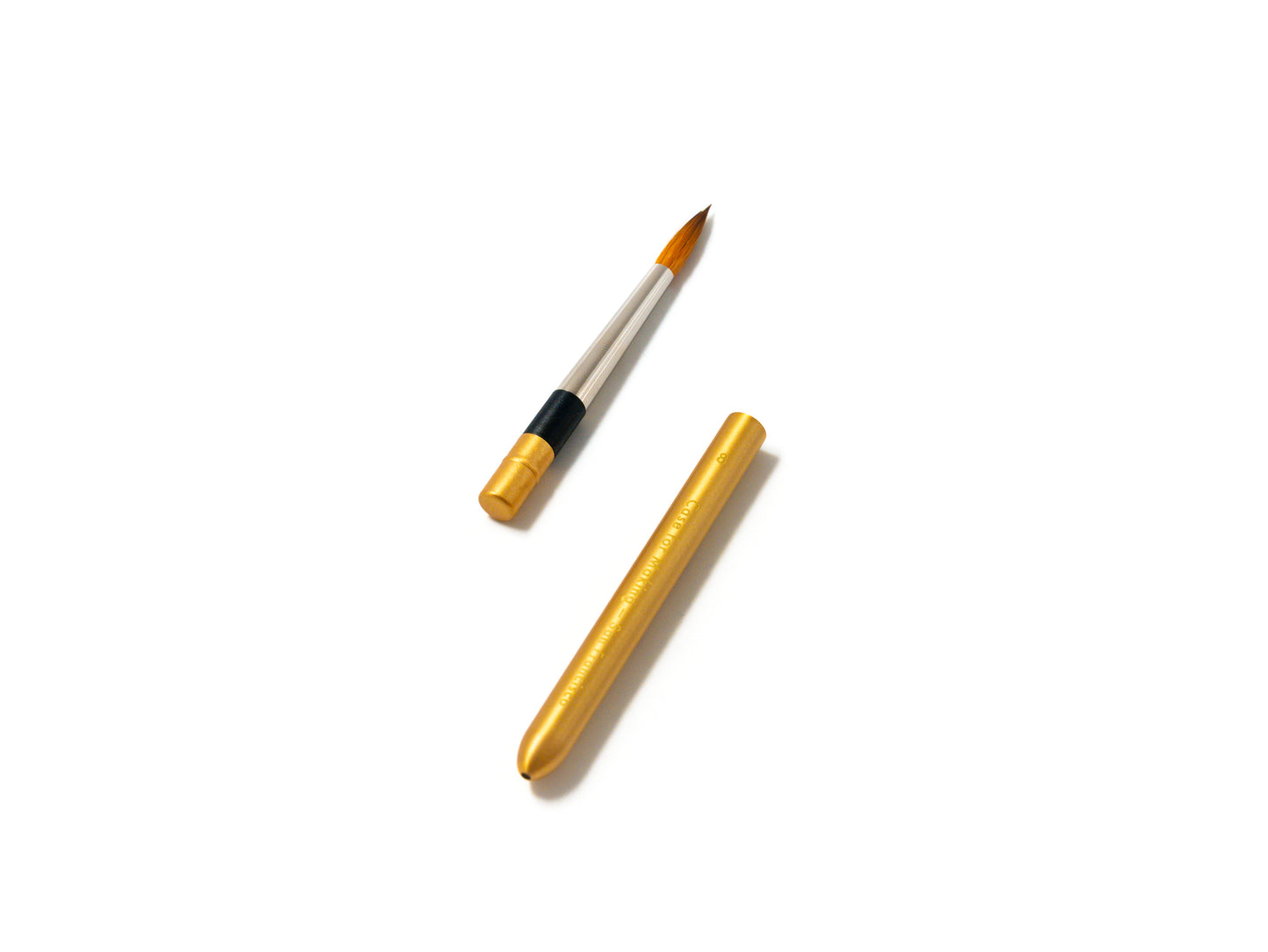 Case for Making - Matte Gold Travel Brushes