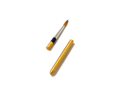 Case for Making - Matte Gold Travel Brushes