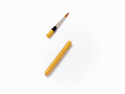 Case for Making - Matte Gold Travel Brushes
