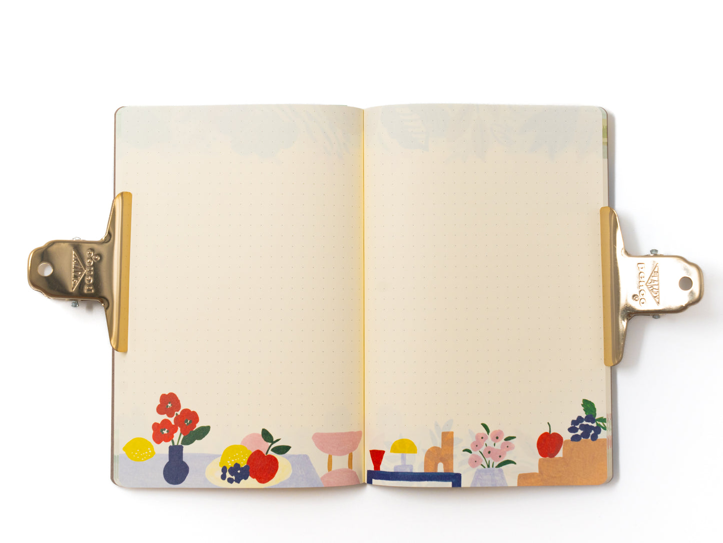 MD - Yuru Log - B6 Notebook - Motif Textile