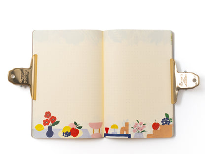MD - Yuru Log - B6 Notebook - Motif Textile