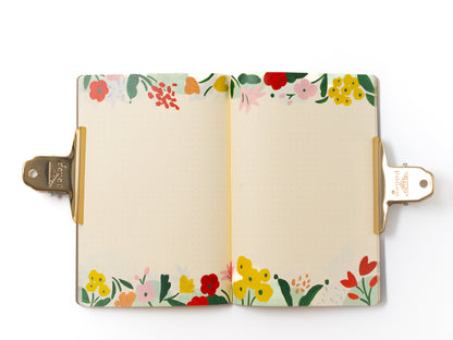 MD - Yuru Log - B6 Notebook - Motif Textile