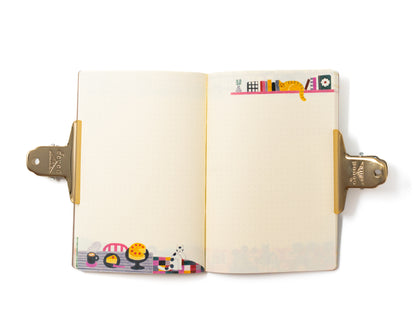 Midori - Yuru Log - B6 Notebook Insert - Cat