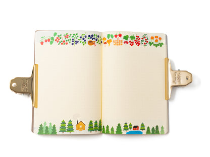 Midori - Yuru Log - B6 Notebook Insert - Scandinavia