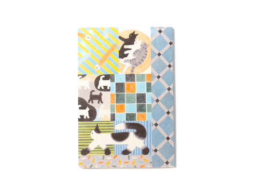 Midori - Yuru Log - B6 Notebook Insert - Cat