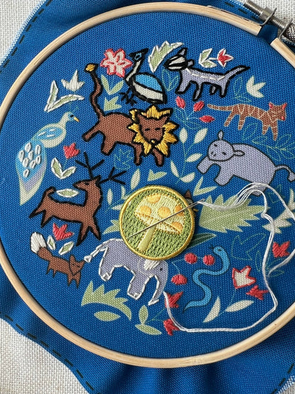 Rikrack - Mushroom Embroidery Needle Minder