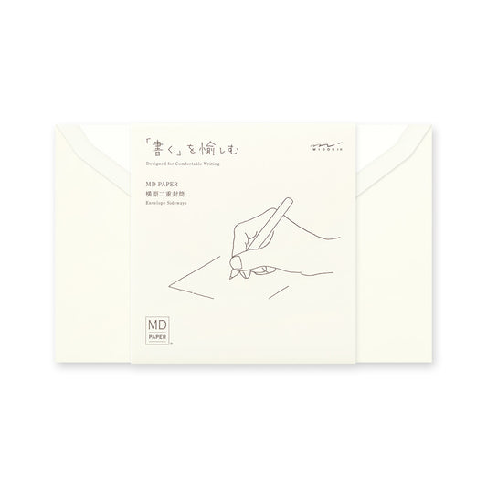 Midori Set of 8 Envelope Sideways A