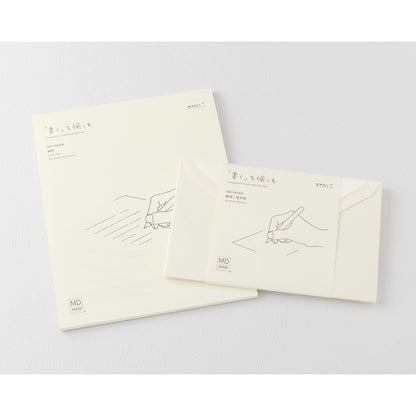 Midori Set of 8 Envelope Sideways A