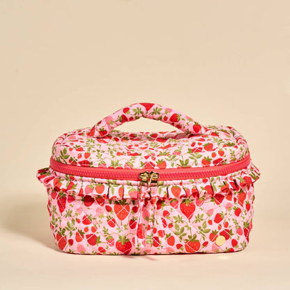 The Darling Effect - Glam & Go Quilted Bag - Strawberry Fields