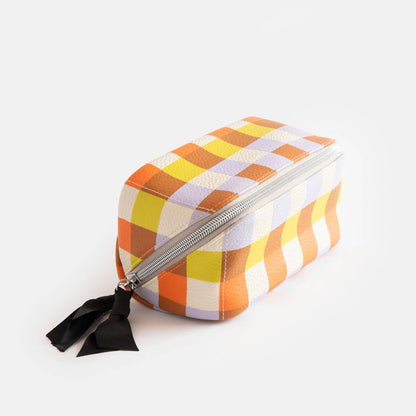Caroline Gardner Multi Check Diagonal Bag