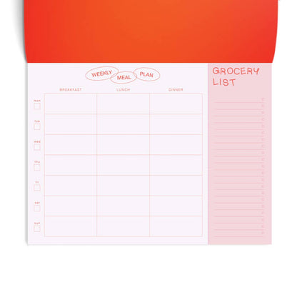 Papier - Undated Weekly Meal Planner & Grocery List - Tomatoes