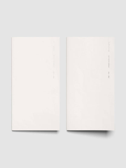 Cloth & Paper - 2027 Dated Travel Notebook Set - Weekly Horizontal - A5 Slim