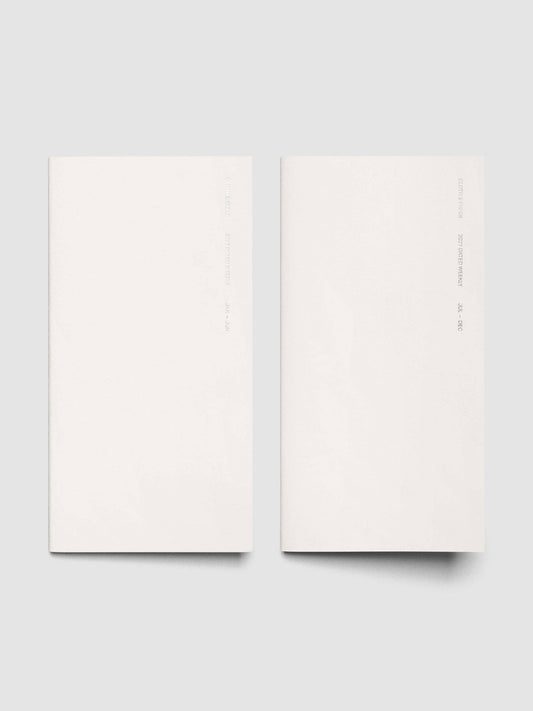 Cloth & Paper - 2027 Dated Travel Notebook Set - Weekly Horizontal - A5 Slim