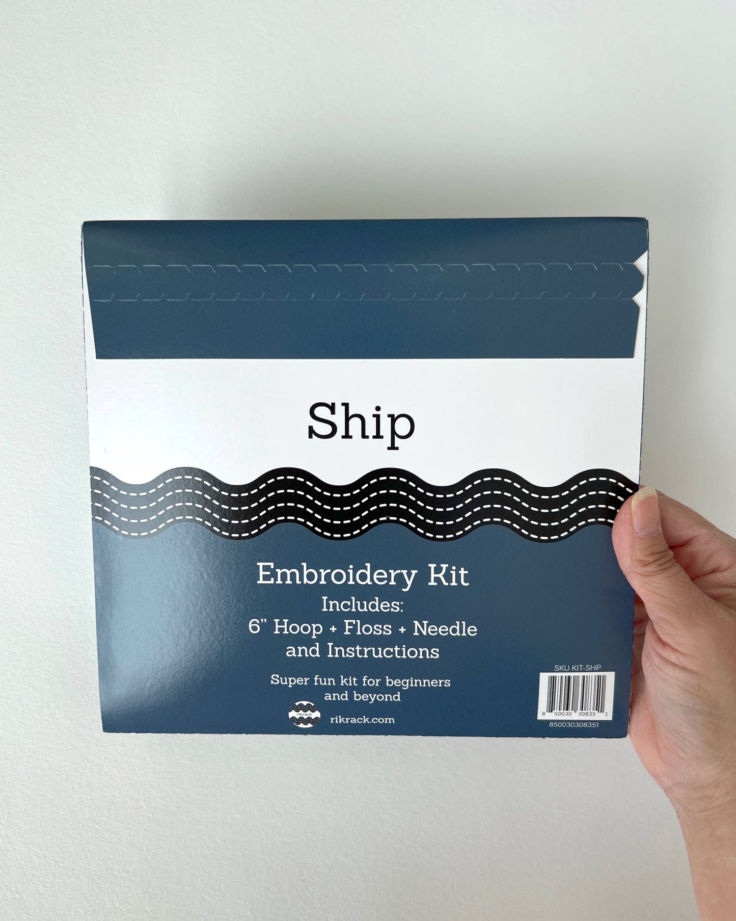 Rikrack - Ship Embroidery Kit