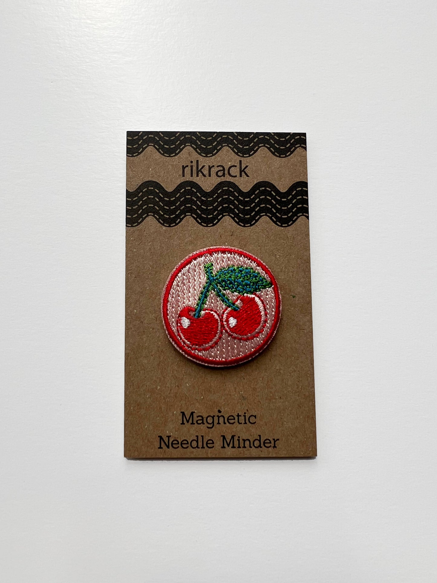 Rikrack - Cherries Embroidery Needle Minder