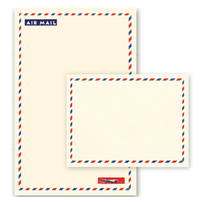 Laughing Elephant - Letter Writing Set - Airmail