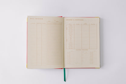 Good Juju Ink - 2026 Tulip Blind Embossed 17-Month Medium Bound Planner