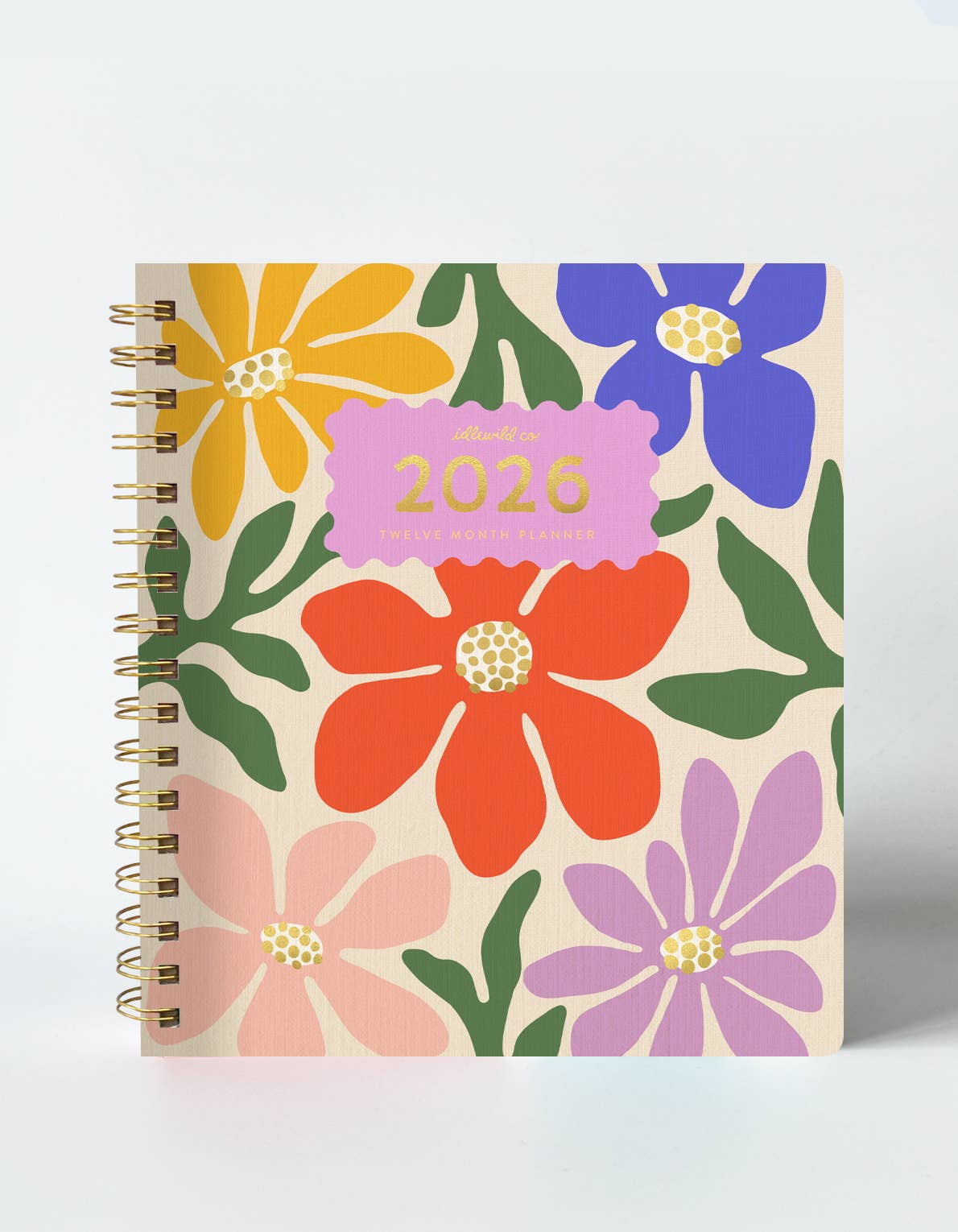 Idlewild Co. 2026 Primary Blooms Softcover Planner