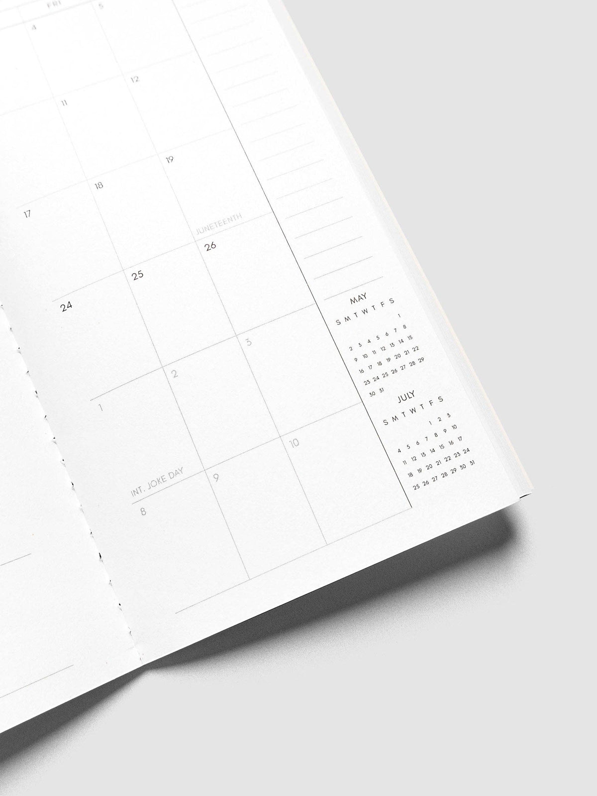 Cloth & Paper - 2027 Dated Travel Notebook - Monthly - Pocket Plus