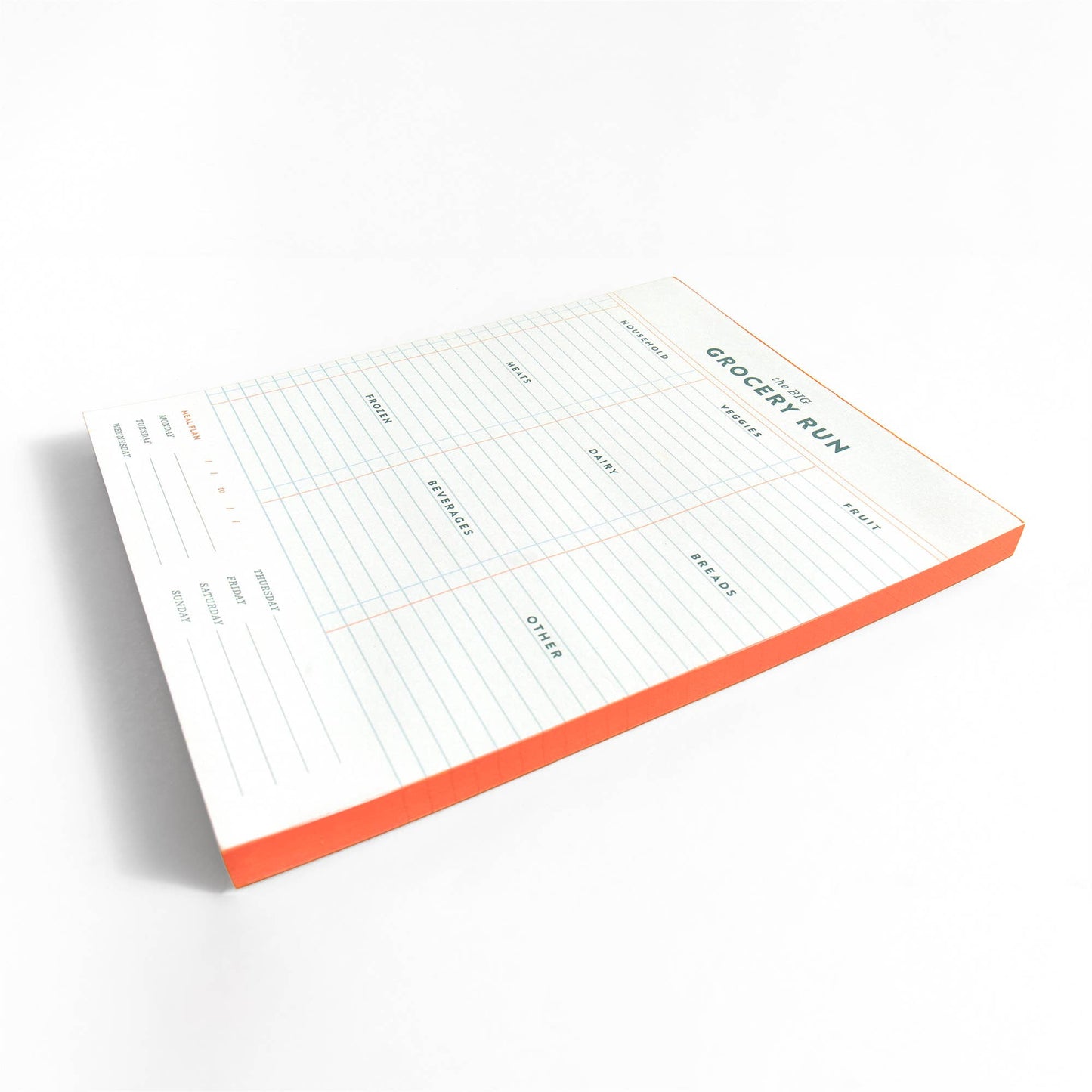 Studio Calico - Notepad - Grocery Run 6x8 Weekly