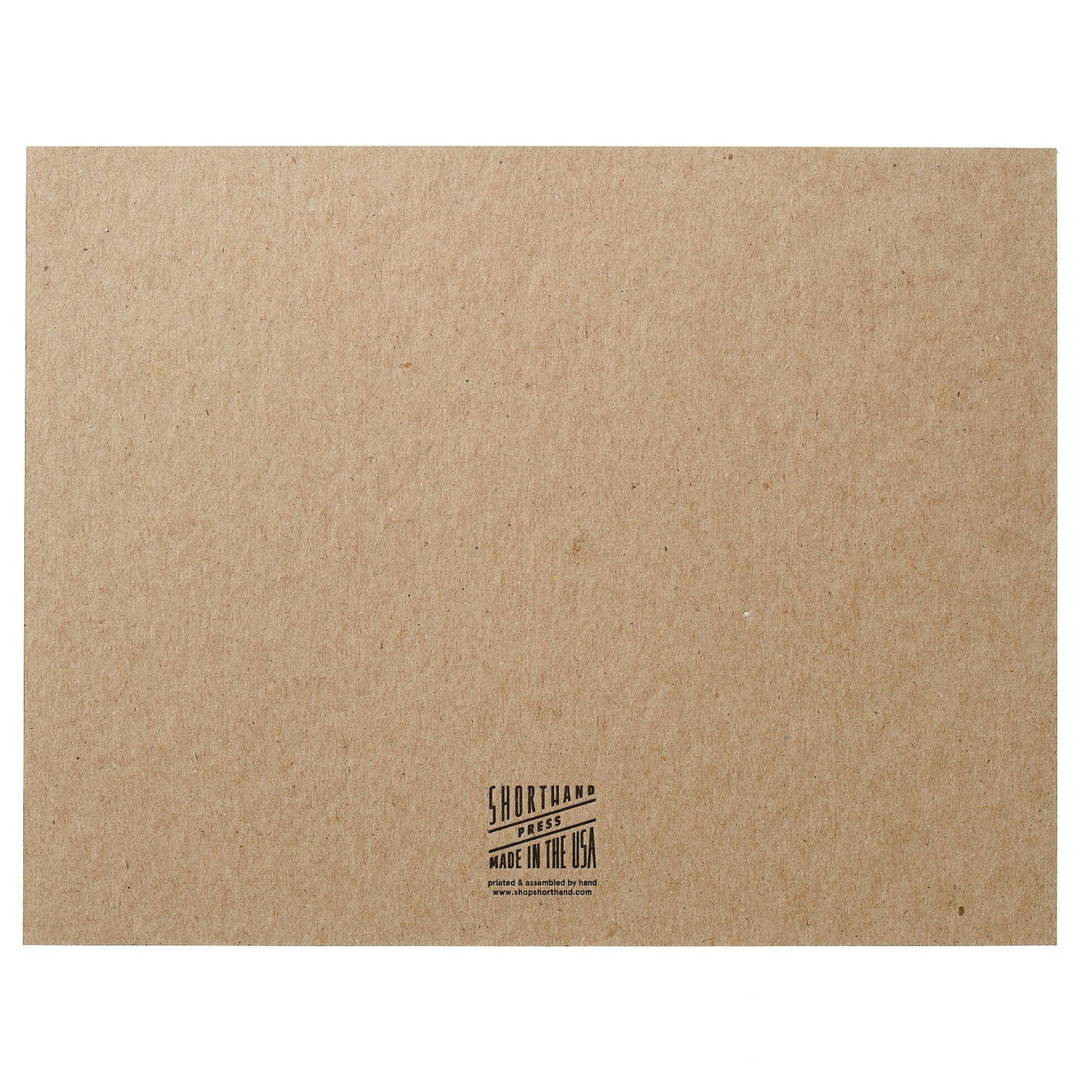 Shorthand Press Calendar Notepad