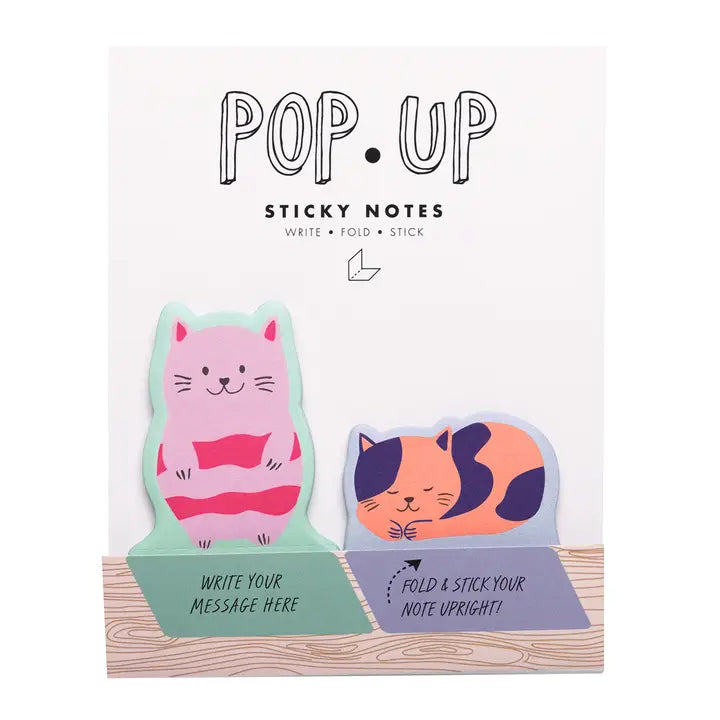 Girl of All Work Pop-Up Die Cut Sticky Notes
