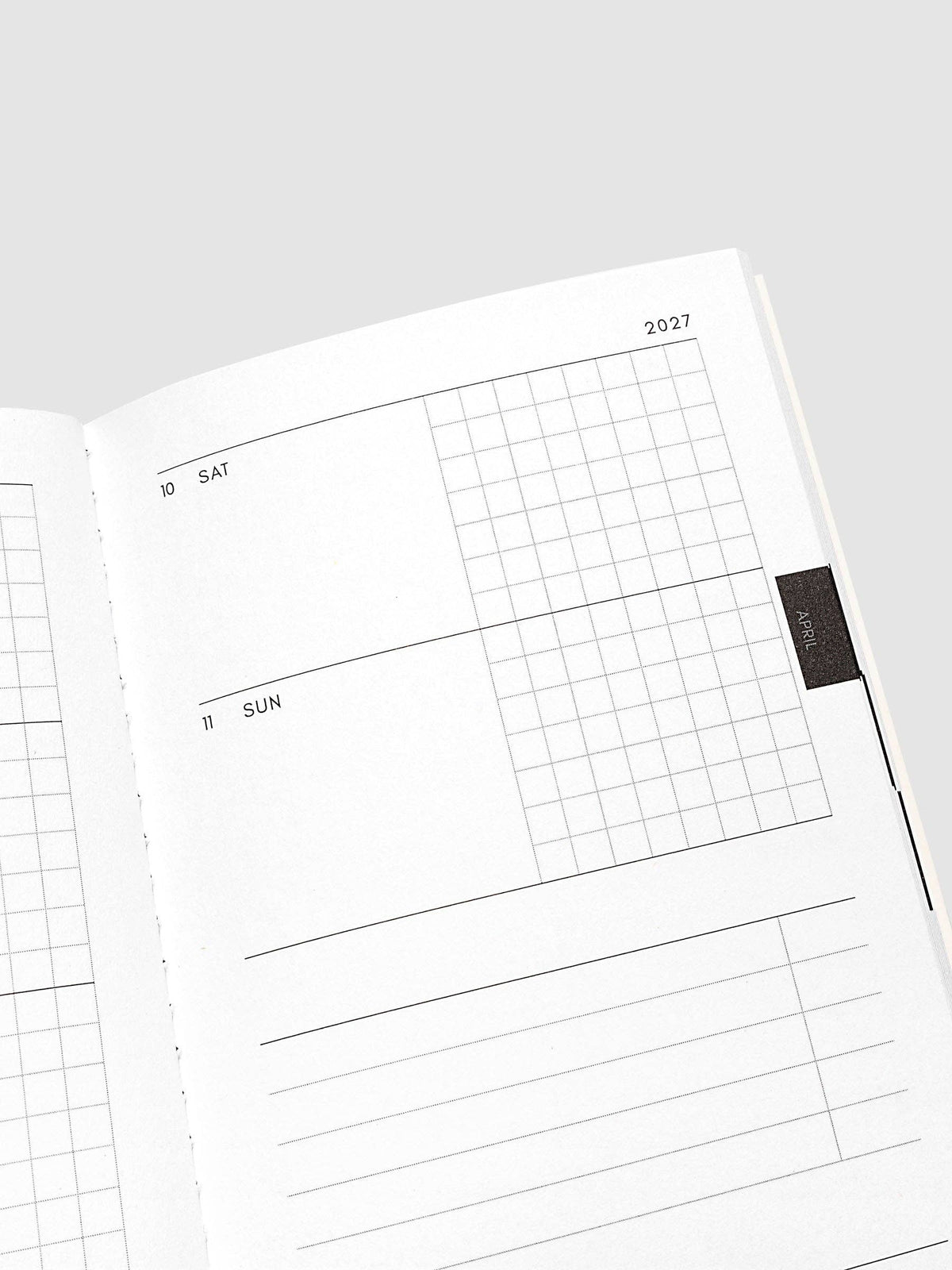 Cloth & Paper - 2027 Dated Travel Notebook Set - Weekly Horizontal -  Pocket Plus