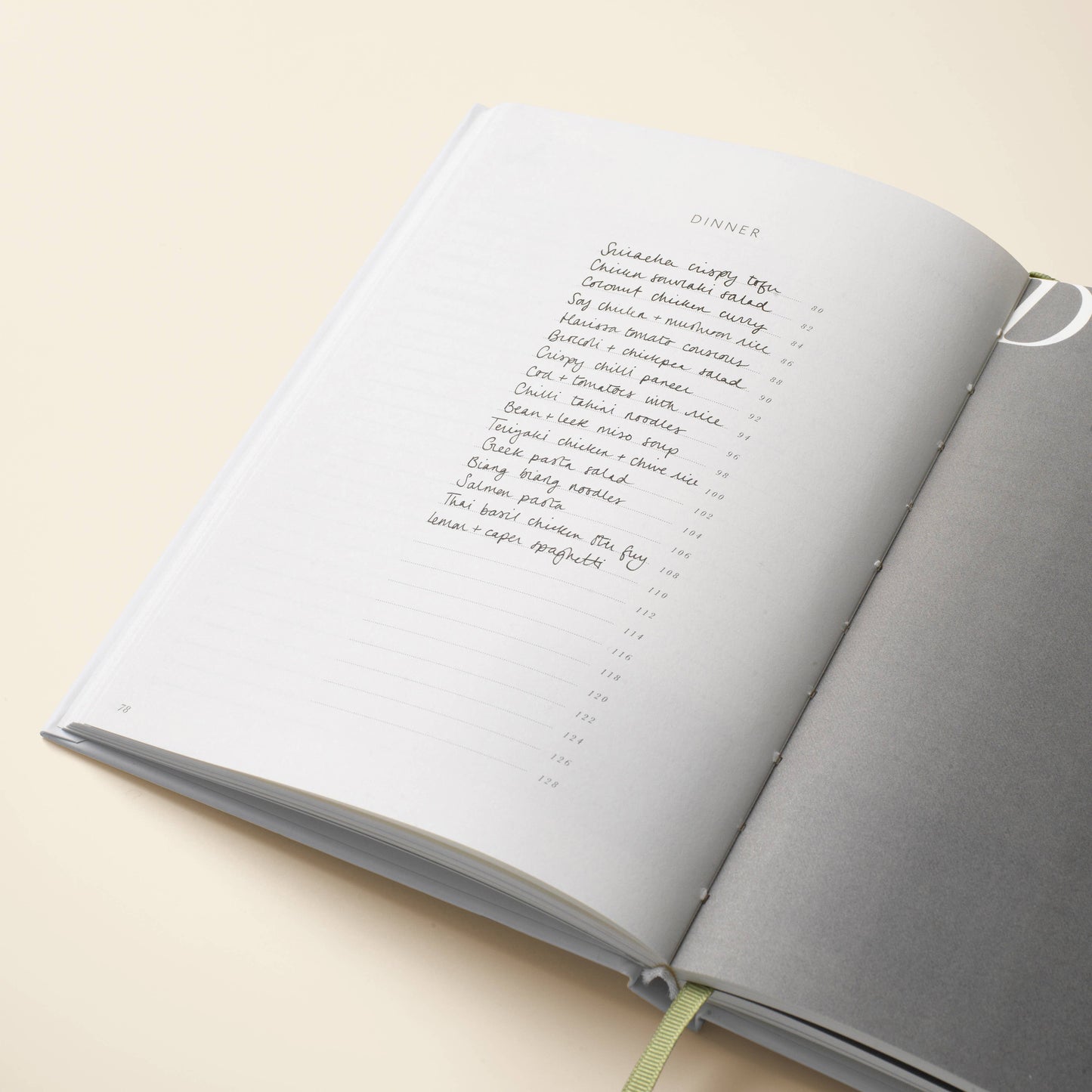 Papier Guided Recipe Journal A5 Hardcover