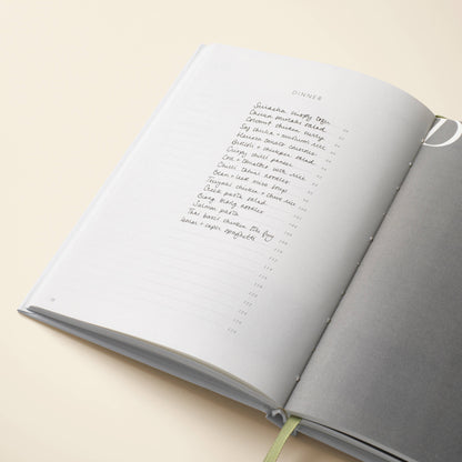 Papier Guided Recipe Journal A5 Hardcover
