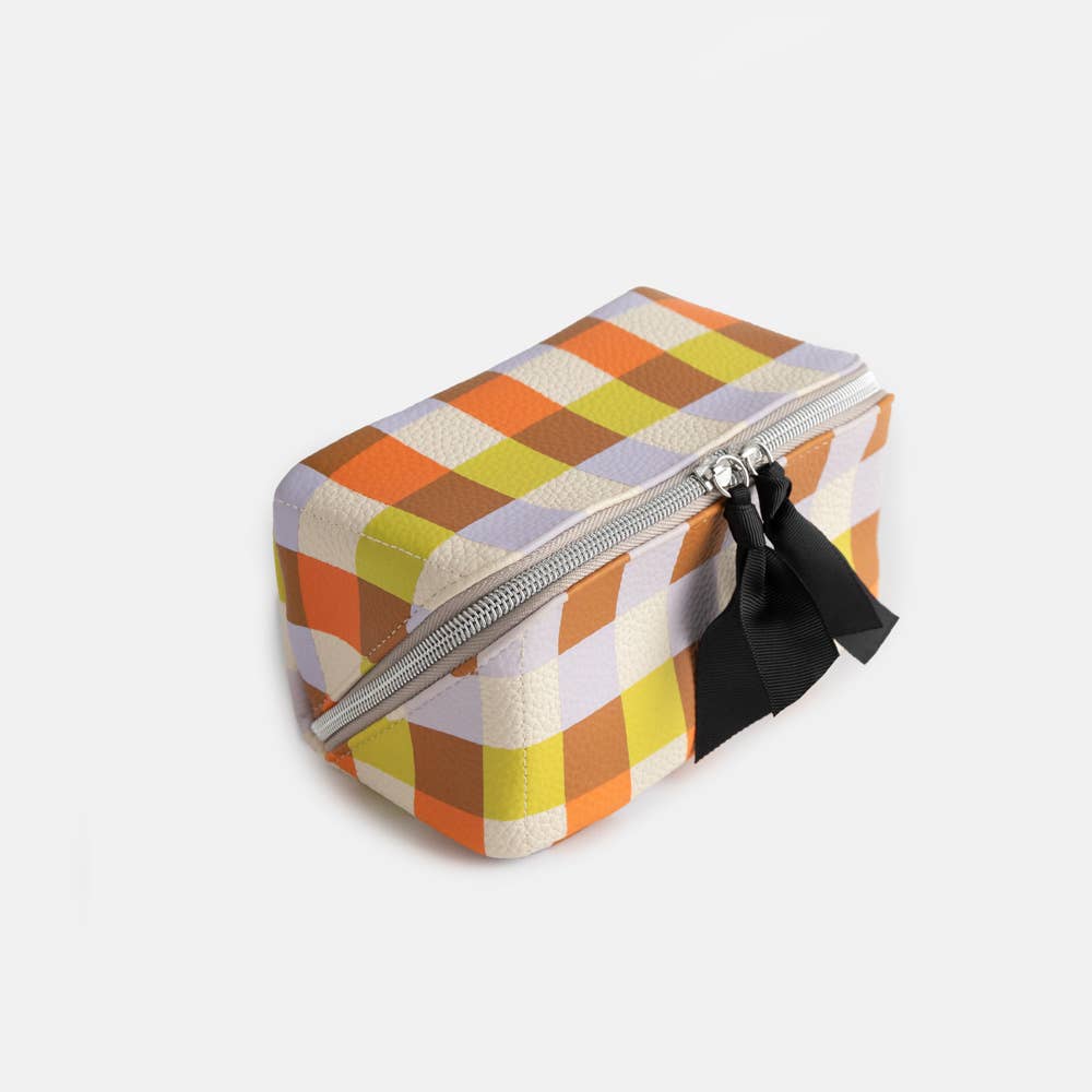 Caroline Gardner Multi Check Diagonal Bag