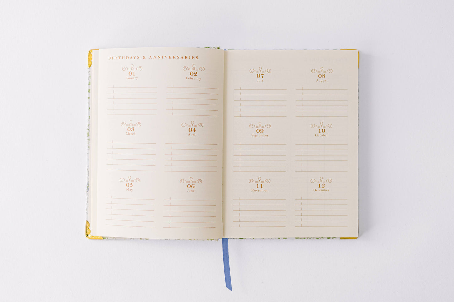 Good Juju Ink - 2026 Vine Pattern 17-Month Medium Bound Planner
