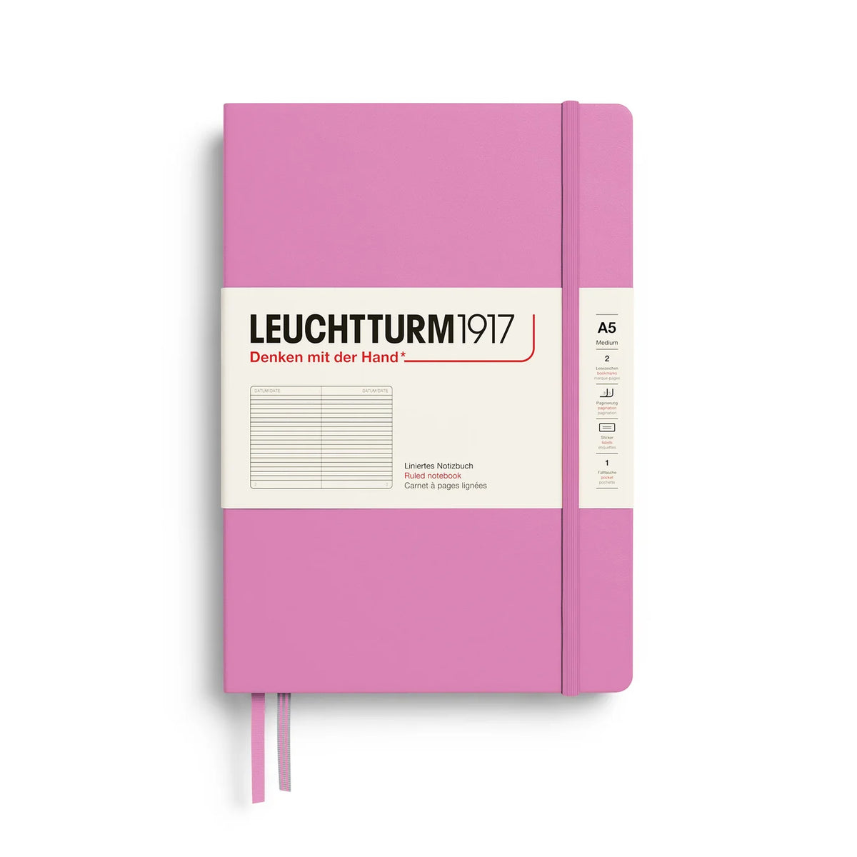 Leuchturm1917 - 2027 Human Intelligence Collection - A5 Hardcover Notebook