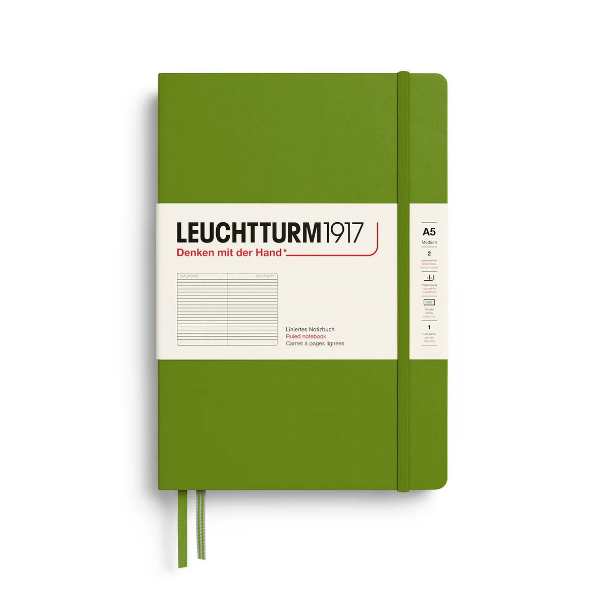 Leuchturm1917 - 2027 Human Intelligence Collection - A5 Hardcover Notebook