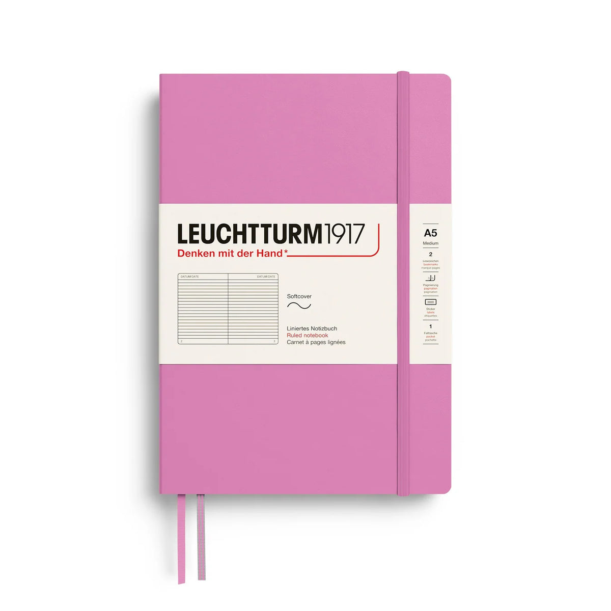 Leuchturm1917 - 2027 Human Intelligence Collection - A5 Softcover Notebook