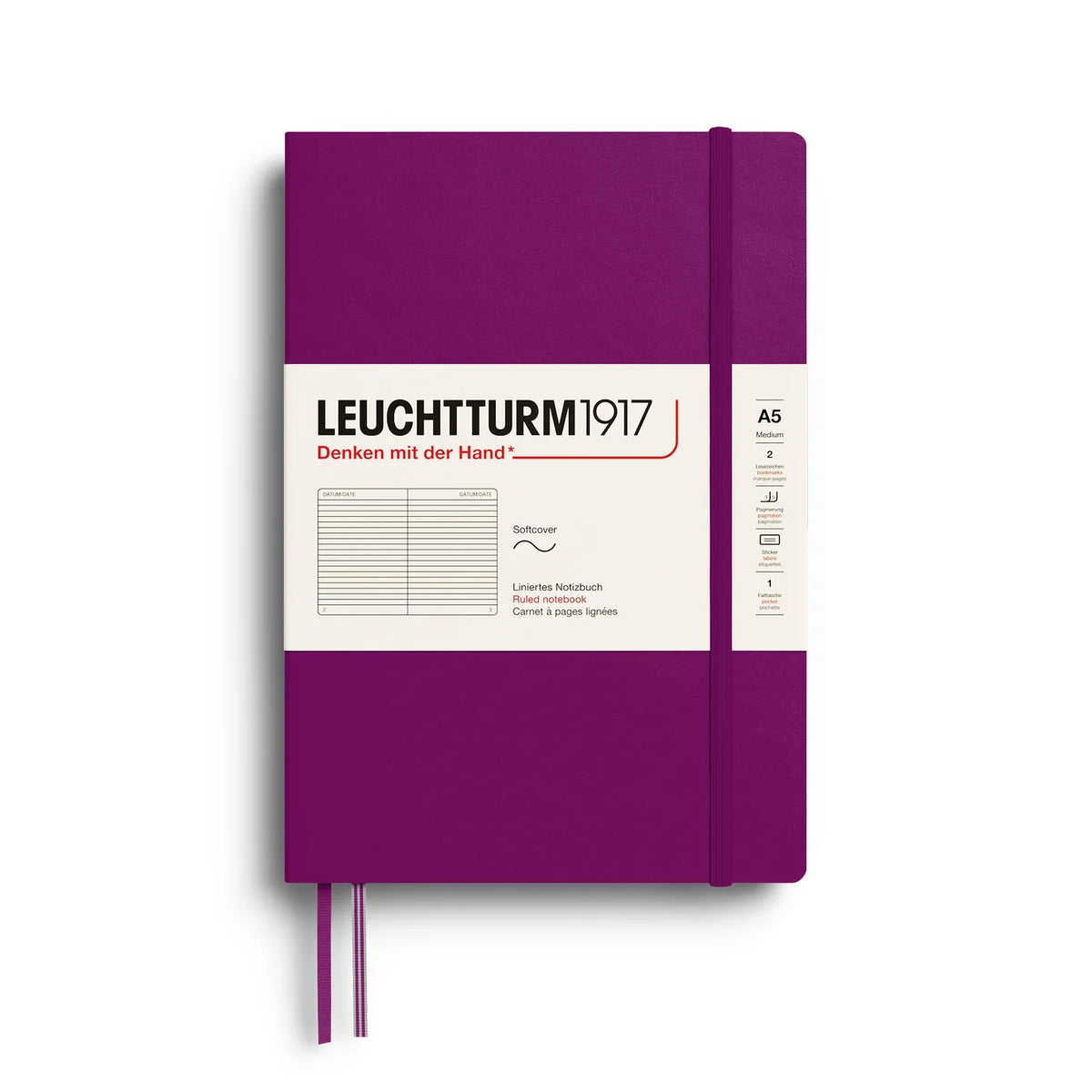 Leuchturm1917 - 2027 Human Intelligence Collection - A5 Softcover Notebook