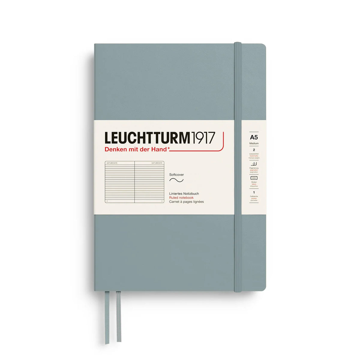 Leuchturm1917 - 2027 Human Intelligence Collection - A5 Softcover Notebook