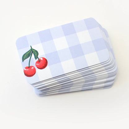 Inklings Paperie - Pocket Notes™ - Cherry Gingham