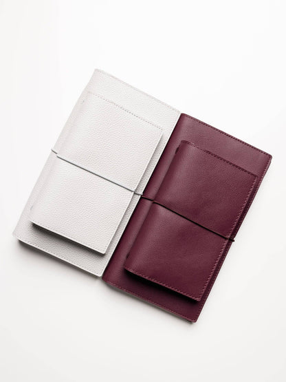 Cloth & Paper - Genuine Leather Travel Notebook Cover - Pocket Plus