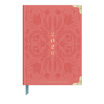 Good Juju Ink - 2026 Tulip Blind Embossed 17-Month Medium Bound Planner