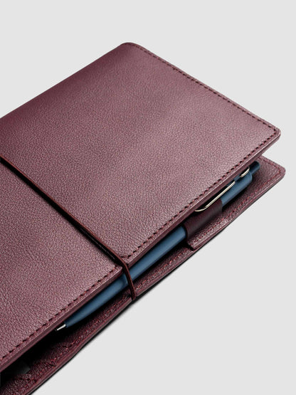 Cloth & Paper - Genuine Leather Travel Notebook Cover - A5 Slim