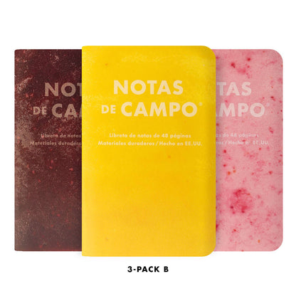 Field Notes - Paletas 3-Packs