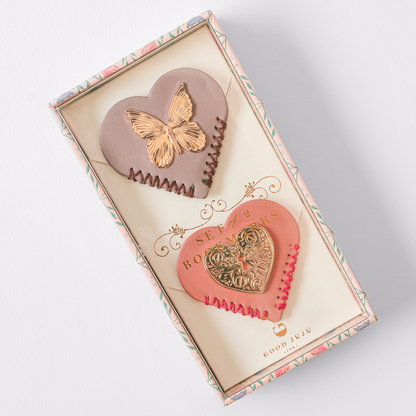 Good Juju Ink - Gold Charm Corner Bookmark Set of 2