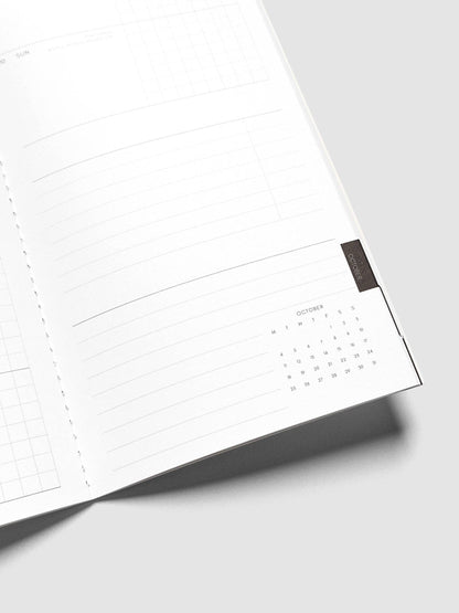 Cloth & Paper - 2027 Dated Travel Notebook Set - Weekly Horizontal - A5 Slim