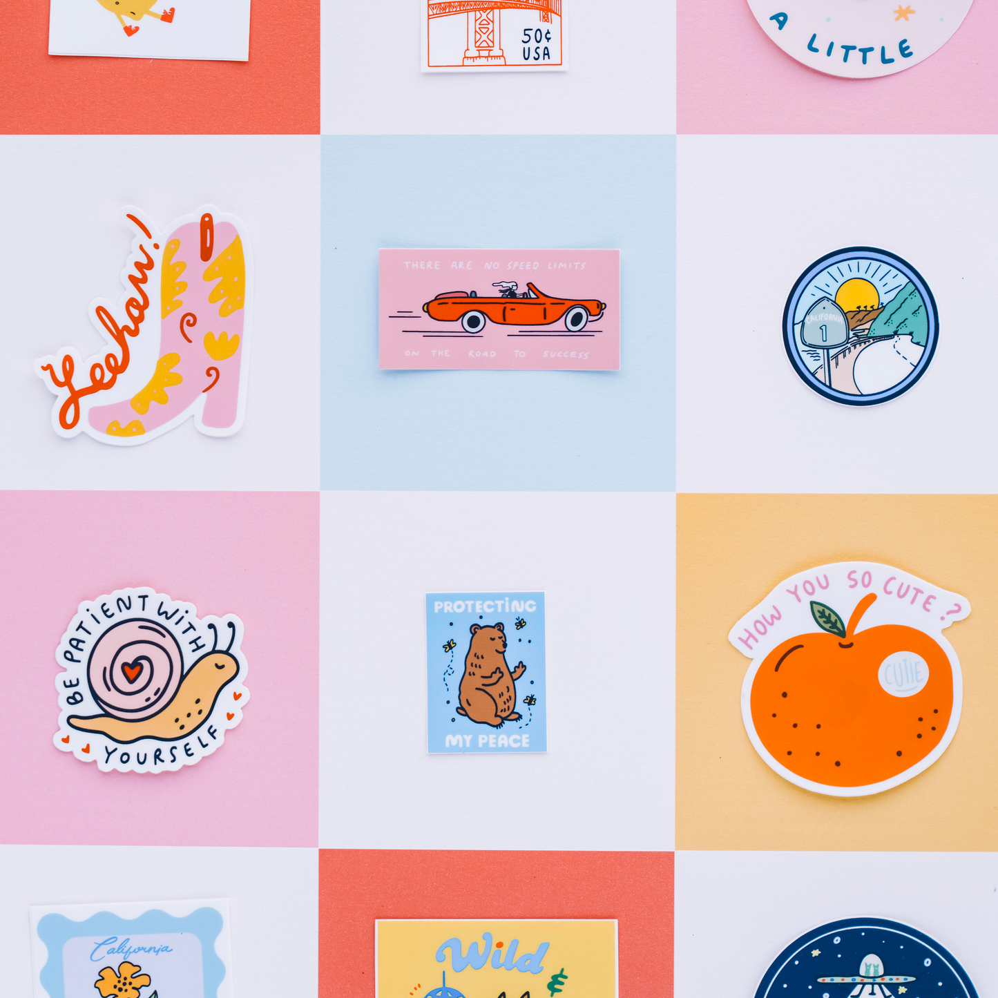 Be Patient With Yourself Sticker