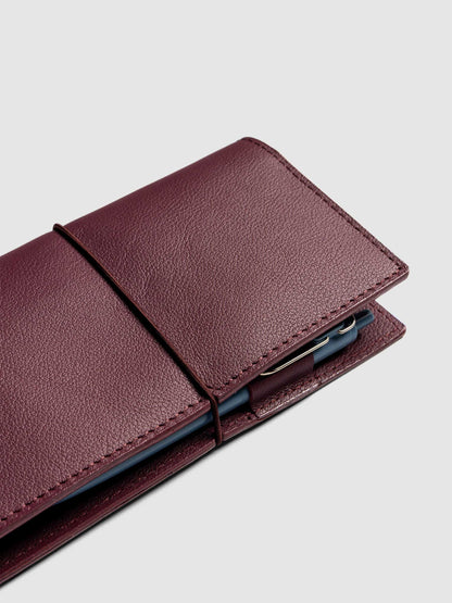 Cloth & Paper - Genuine Leather Travel Notebook Cover - Pocket Plus
