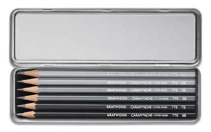 Caran d'Ache - Box of 6 Graphite Pencils
