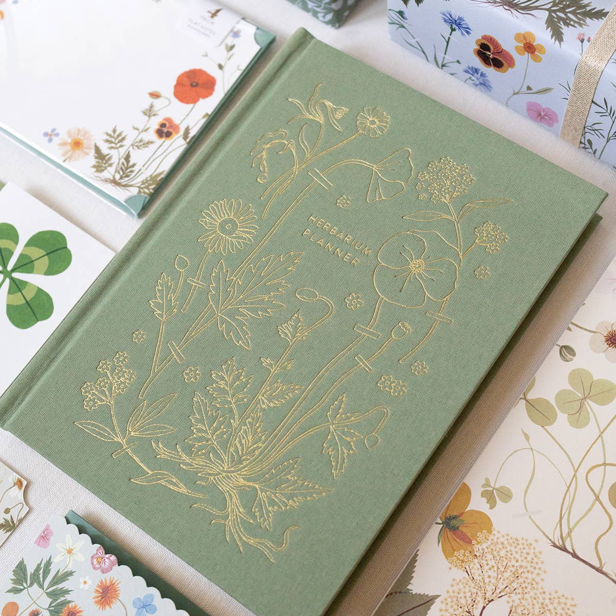 Botanica Paper Co. Herbarium Linen-Bound Undated Planner