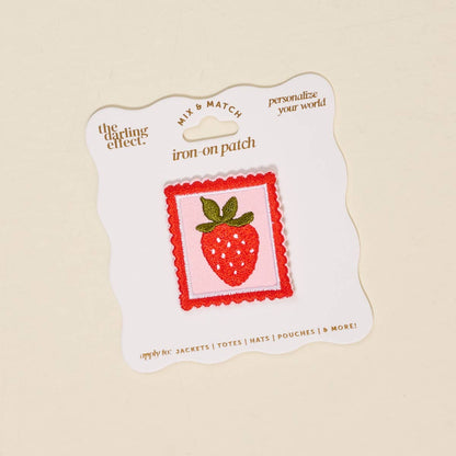The Darling Effect - Mix & Match Iron-On Patch-Strawberry