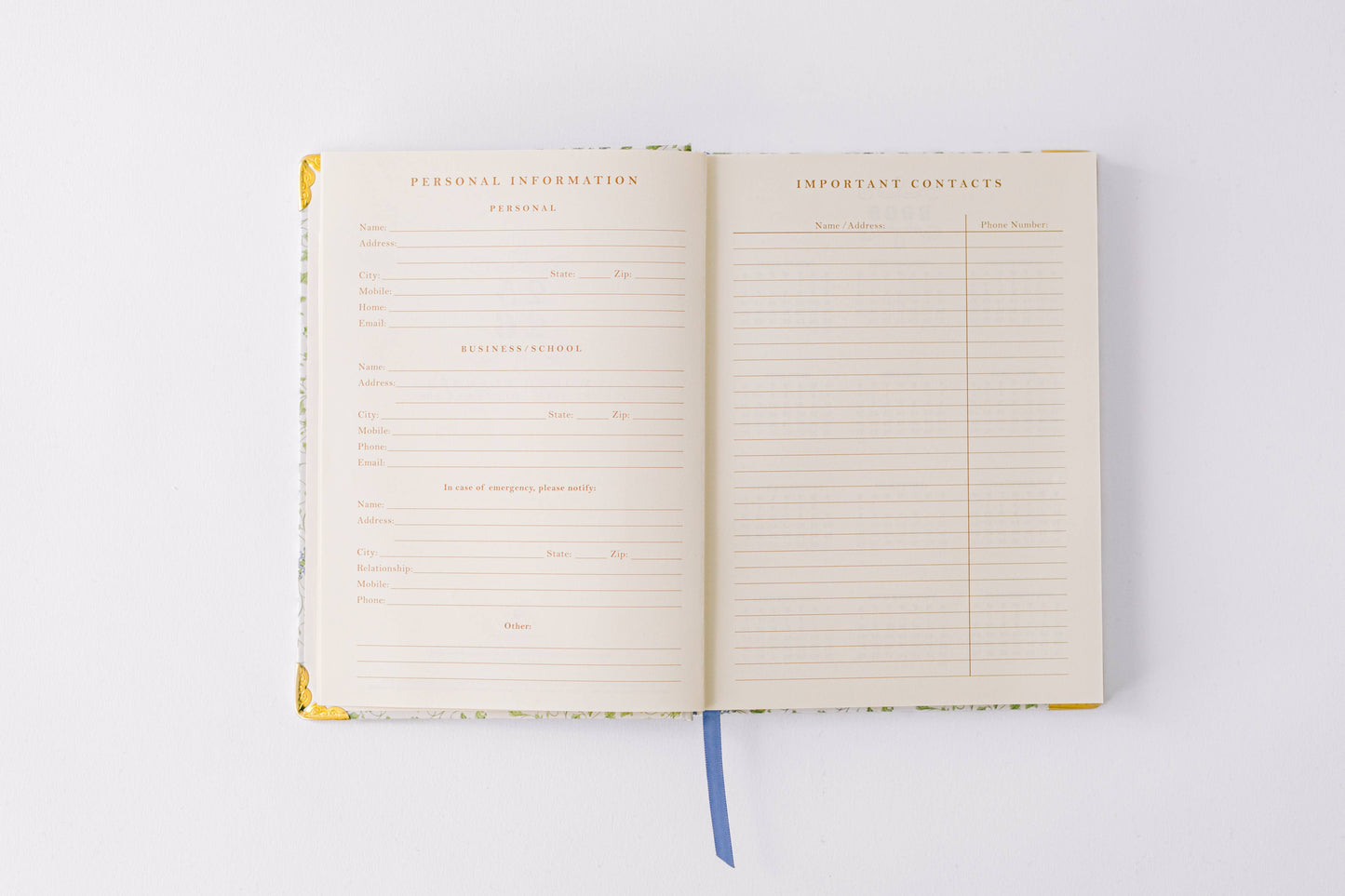 Good Juju Ink - 2026 Vine Pattern 17-Month Medium Bound Planner