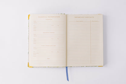 Good Juju Ink - 2026 Vine Pattern 17-Month Medium Bound Planner
